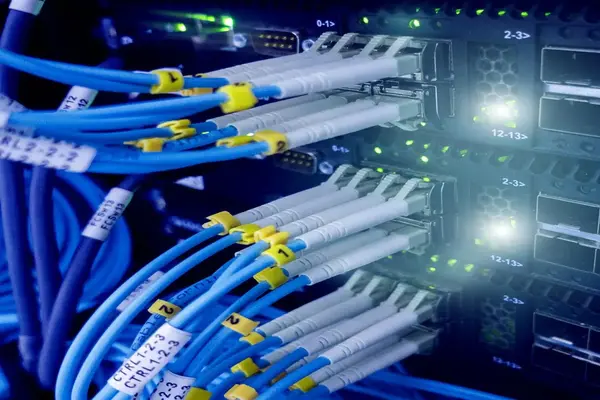 Installed fiber optic network