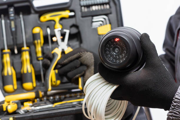 Tools box and equipment for cctv installation