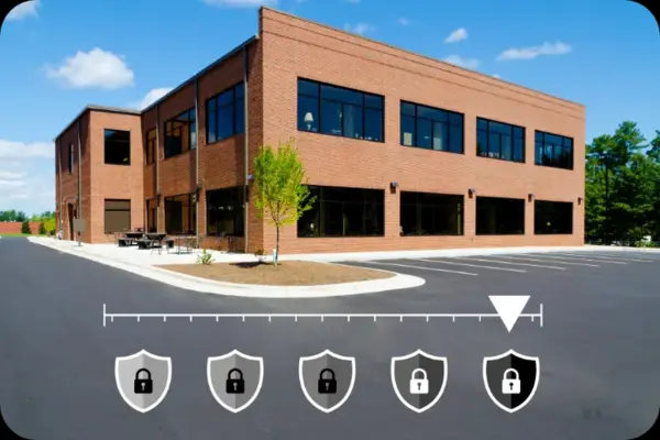 Acces control in buildings