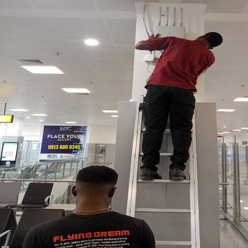 wifi access point installation